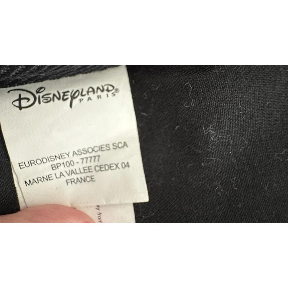 Disneyland Paris Mickey Mouse Official Backpack EuroDisney Black & White Canvas